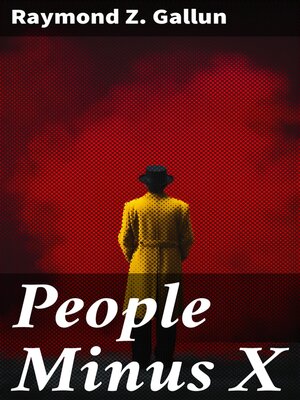 cover image of People Minus X